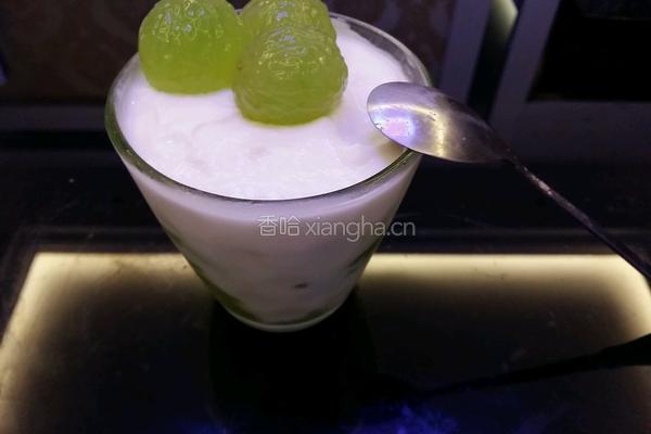 葡萄冰酸奶的做法图解4