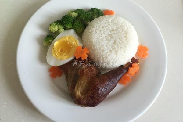 鸡腿饭的做法图解8