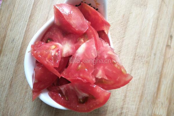 海鲜菇西红柿肉丸汤的做法图解5
