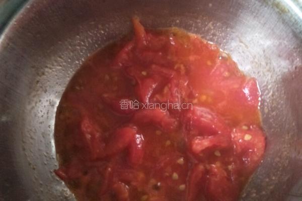 海鲜菇西红柿肉丸汤的做法图解8