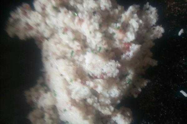 香肠炒饭的做法图解5