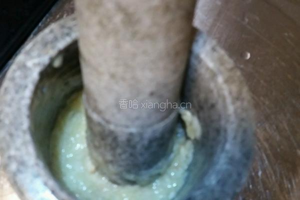 烧肉蘸蒜泥的做法图解3