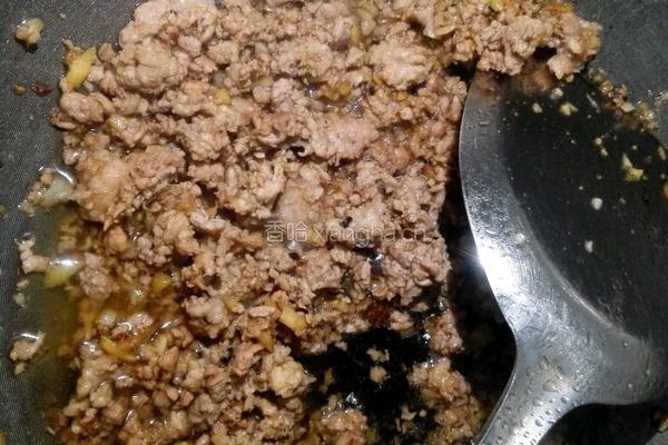 双椒肉沫的做法图解6