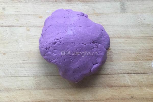 紫薯糯米芋圆的做法图解3