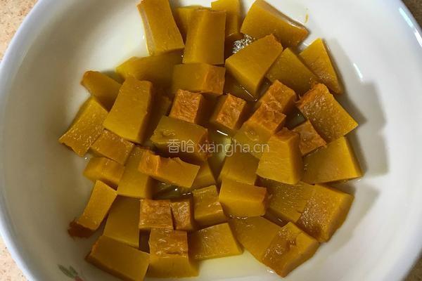 南瓜牛奶方的做法图解4