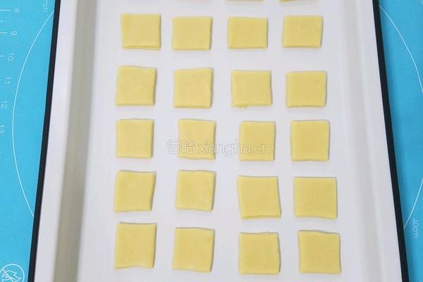 奶香方块小饼干的做法图解14