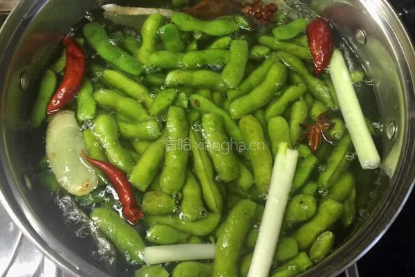 煮毛豆的做法图解7