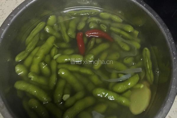 煮毛豆的做法图解10