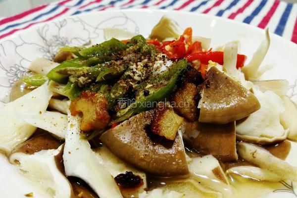 猪油蒸大肚菇的做法图解5