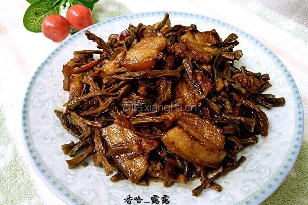 干豆角烧肉