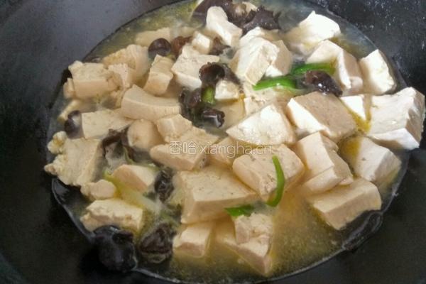 豆腐木耳汤的做法图解9
