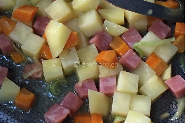 土豆咖喱饭的做法图解6