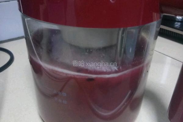 夏日解暑饮品～蓝莓汁的做法图解2