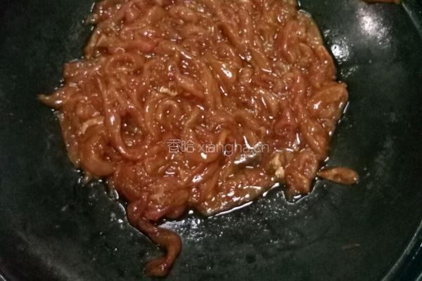 水滑肉的做法图解2