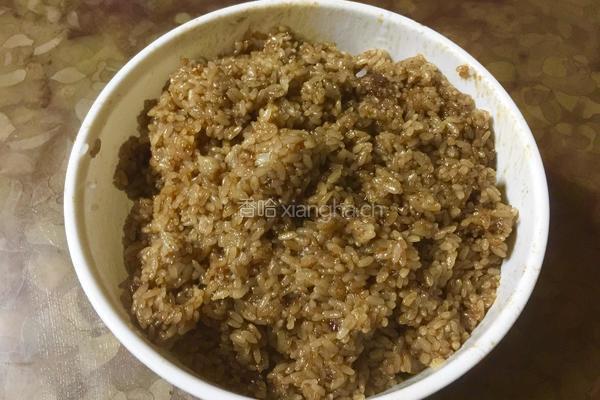 肉松蛋黄烧卖的做法图解4