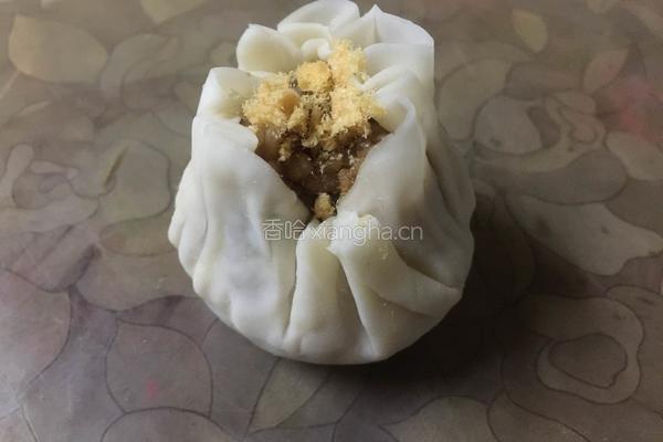 肉松蛋黄烧卖的做法图解12