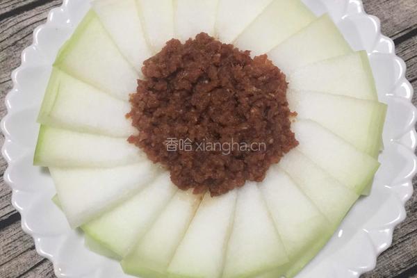 冬瓜酿肉末的做法图解8