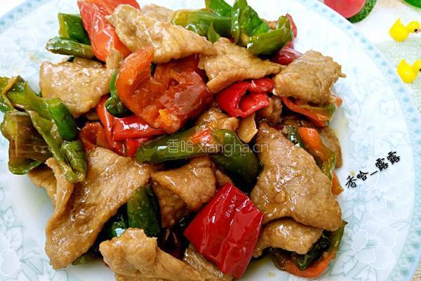 辣椒肉片的做法图解1