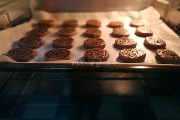粗粮年轮小卷饼干的做法图解7