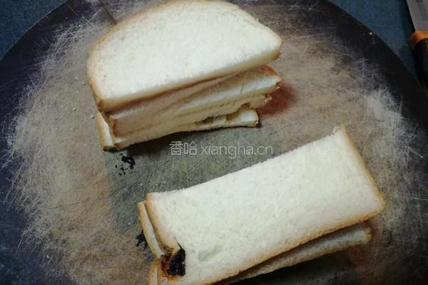 紫菜烤面包的做法图解2