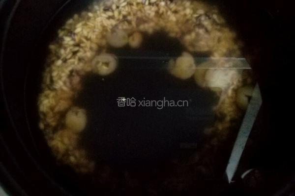 紫糯凝神粥的做法图解3
