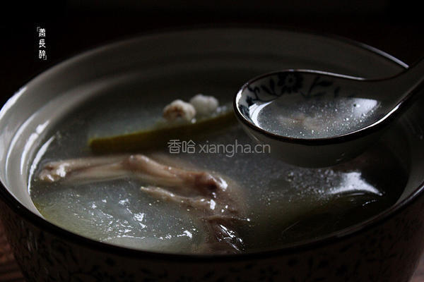 冬瓜薏米煲鸭掌的做法图解12