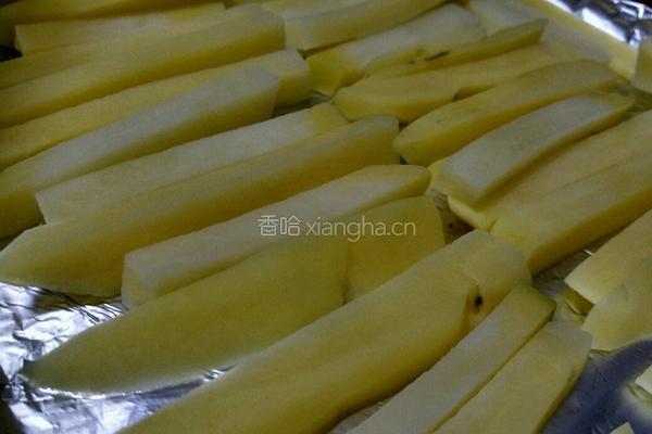 烤箱版薯条的做法图解6