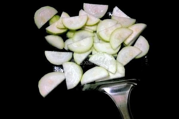 节瓜蛋花汤的做法图解4