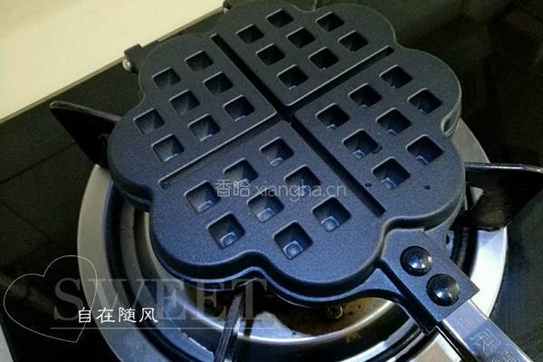 椰香华夫饼的做法图解8