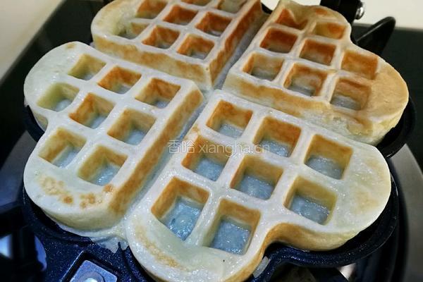 椰香华夫饼的做法图解9