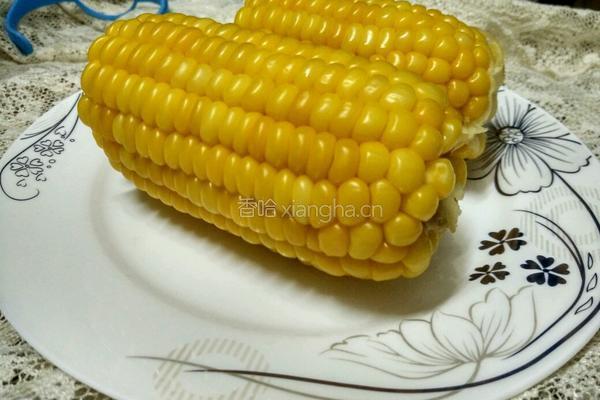 水煮玉米的做法图解4
