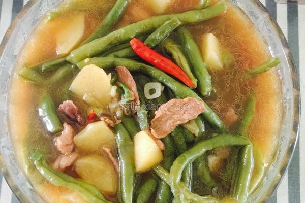 土豆炖豆角的做法图解8
