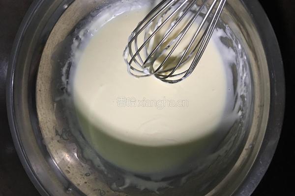 轻乳酪蛋糕（6寸）的做法图解3
