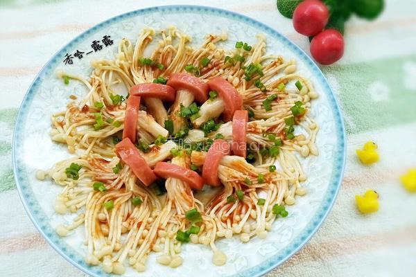 火腿金针菇的做法图解12