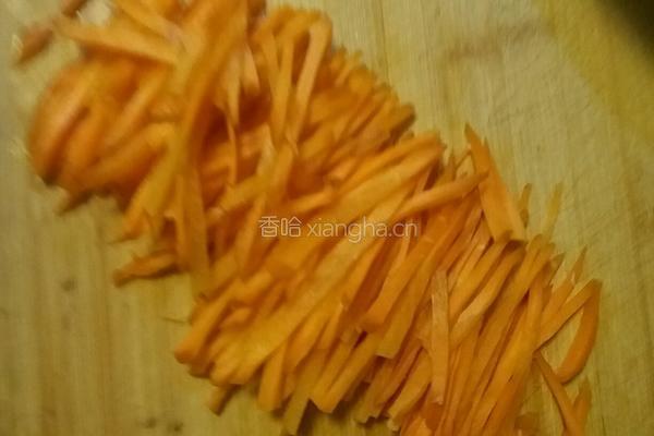 肉丝豆皮的做法图解2