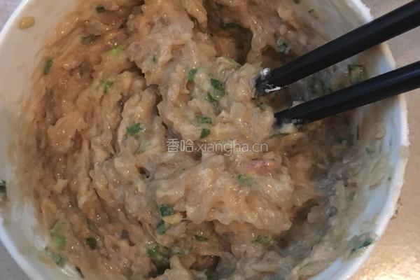 虾泥藕饼的做法图解8