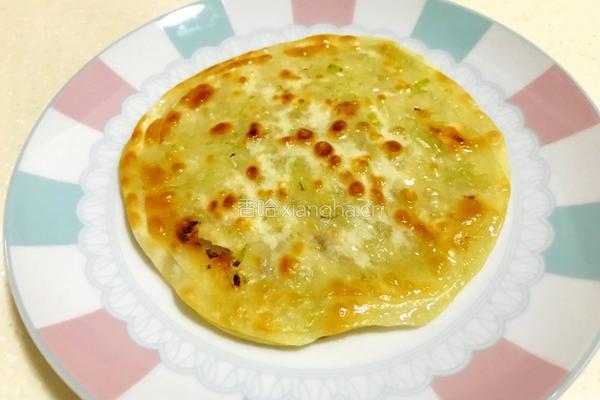 饺子皮葱花饼的做法图解8