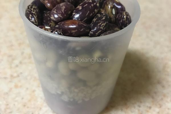 营养豆浆的做法图解1