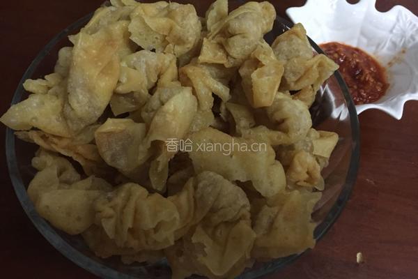 炸云吞的做法图解11