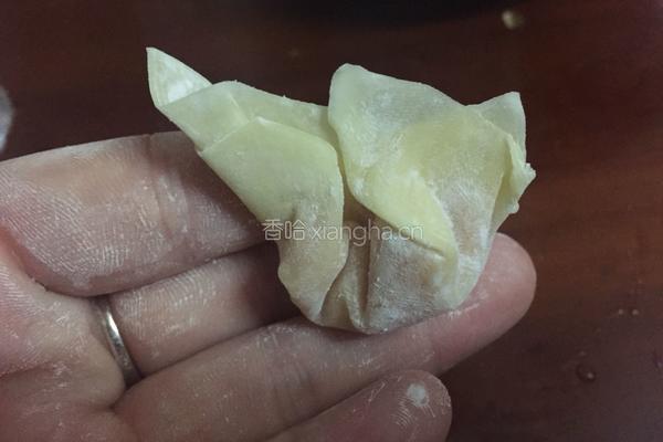 炸云吞的做法图解4