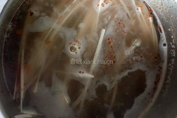炒挂面的做法图解9