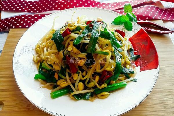 炒豆芽的做法图解8