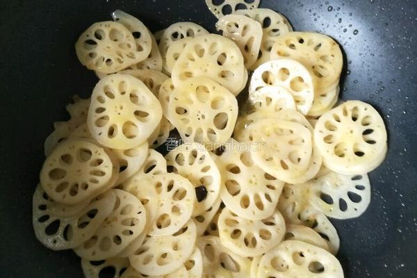 蚝油辣味藕片的做法图解8