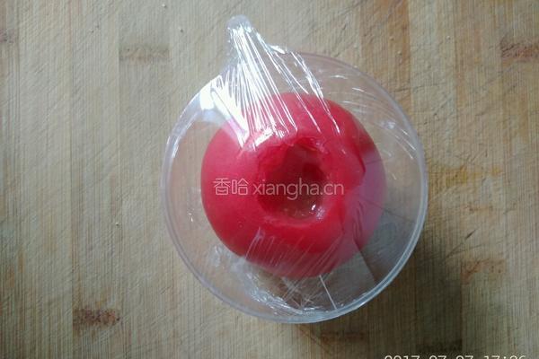 糖制番茄的做法图解4