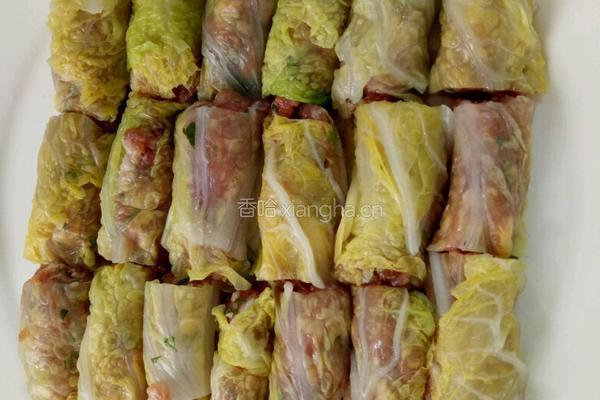 白汁菜卷的做法图解3