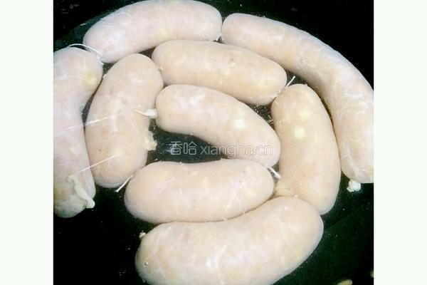 玉米鸡肉肠的做法图解9