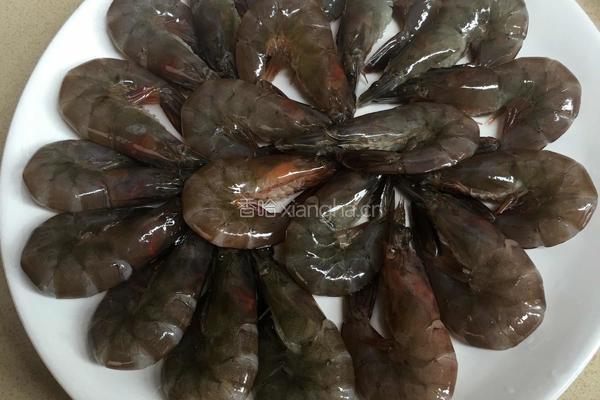 清蒸虎虾的做法图解3