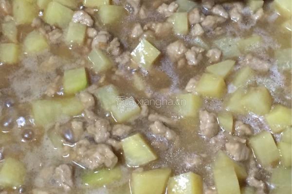 肉丁凉面卤的做法图解8