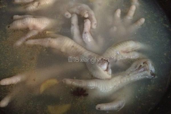 酱鸡爪的做法图解5
