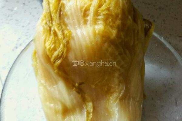 酸菜猪肉包子的做法图解2